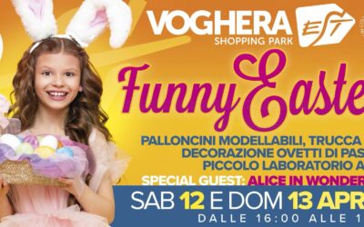 FUNNY EASTER AL VOGHERA EST SHOPPING PARK!